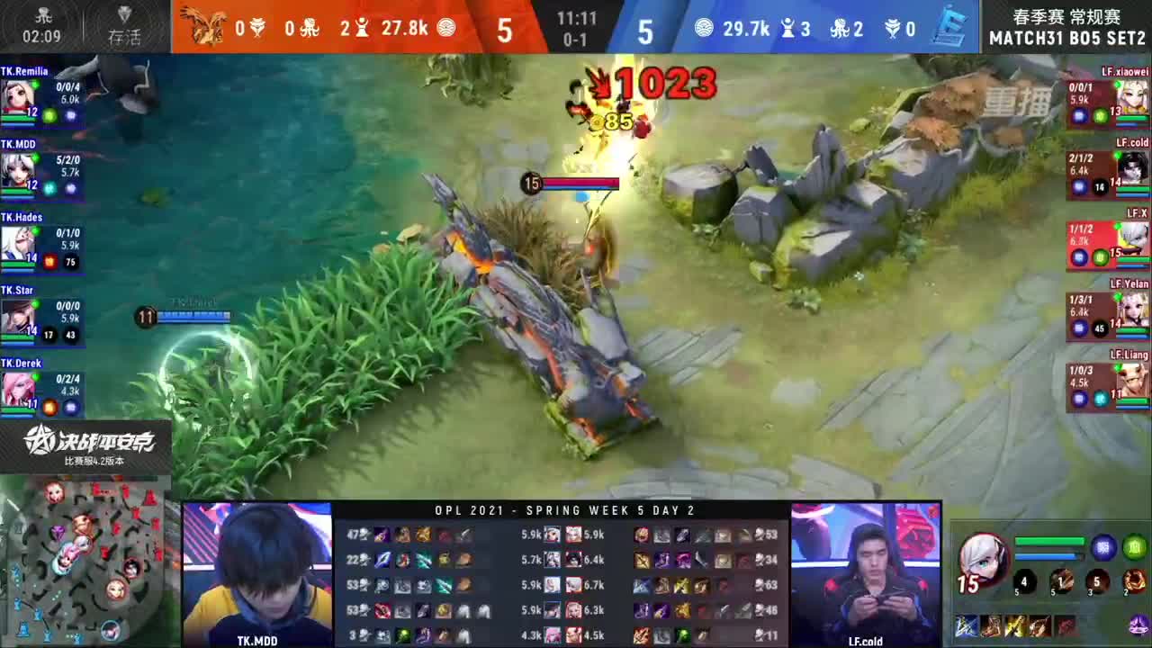 【有梦当燃】2021OPL春季赛常规赛 第1段