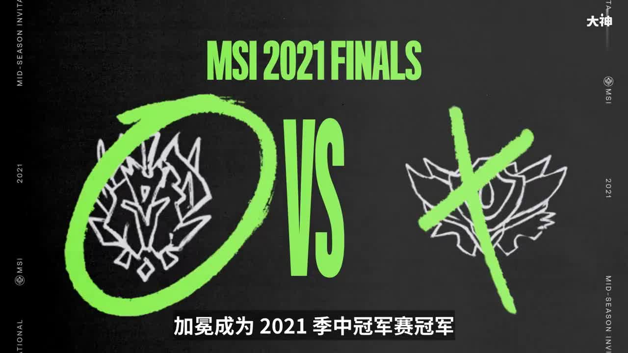2021英雄联盟季中冠军