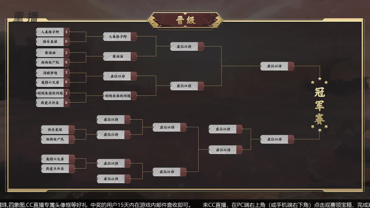 【重播】第五届扬刀江湖跨服邀请赛-纵横中原赛区 第4段