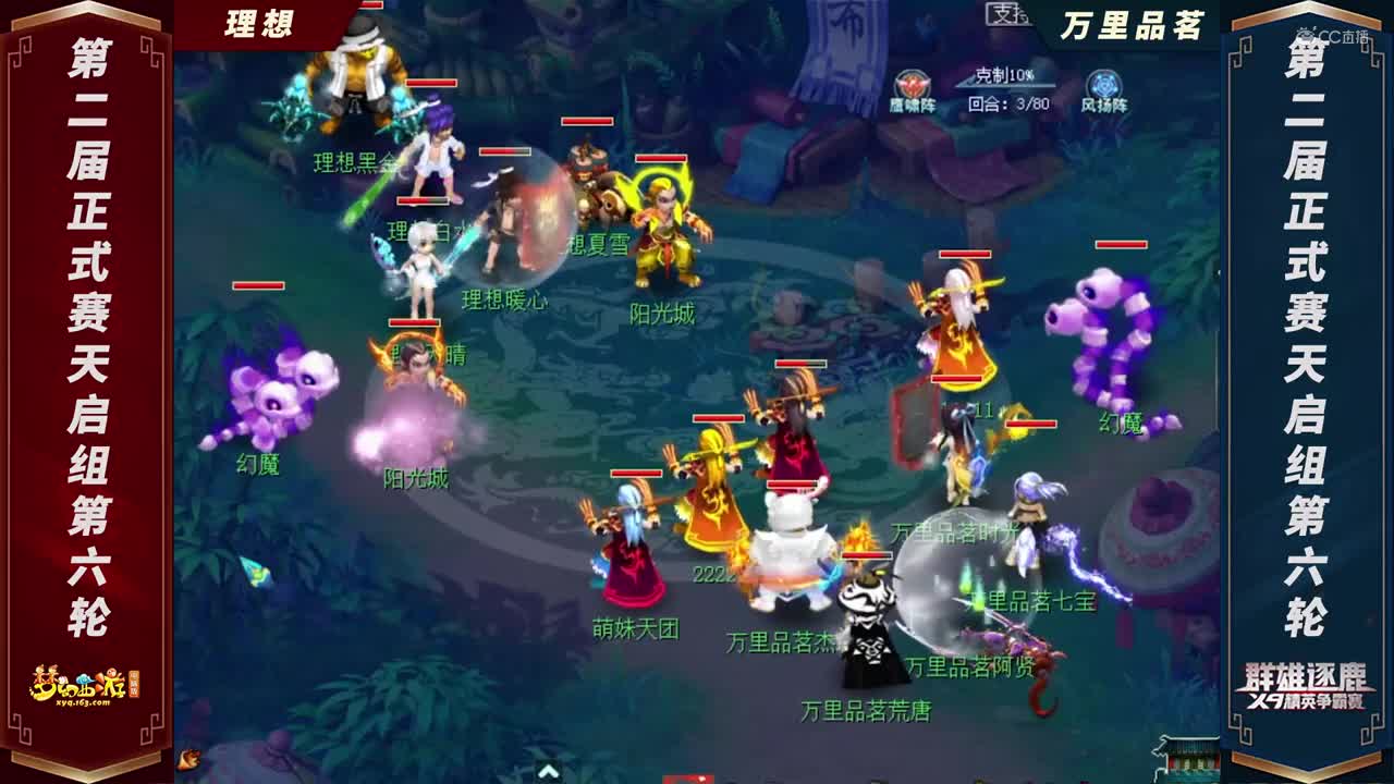 【2021群雄逐鹿】第二届正式赛天启组第六轮：万里品茗 VS 理想【CC情报站】