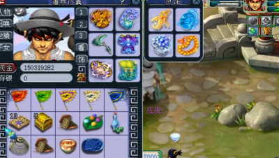 梦幻西游：普陀山服战魔王展示，每件装备都是极品，太强了！