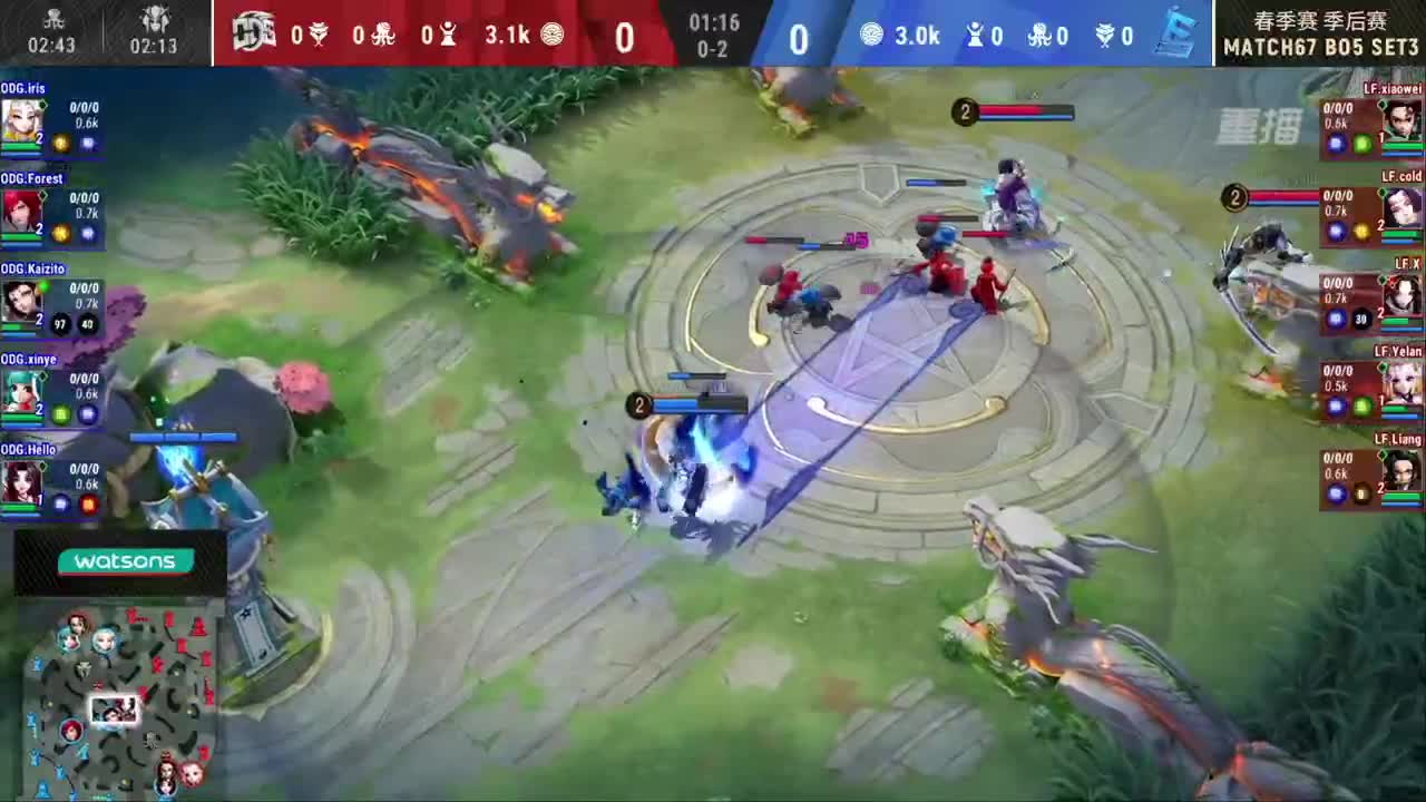 【有梦当燃】2021OPL春季赛季后赛 第1段