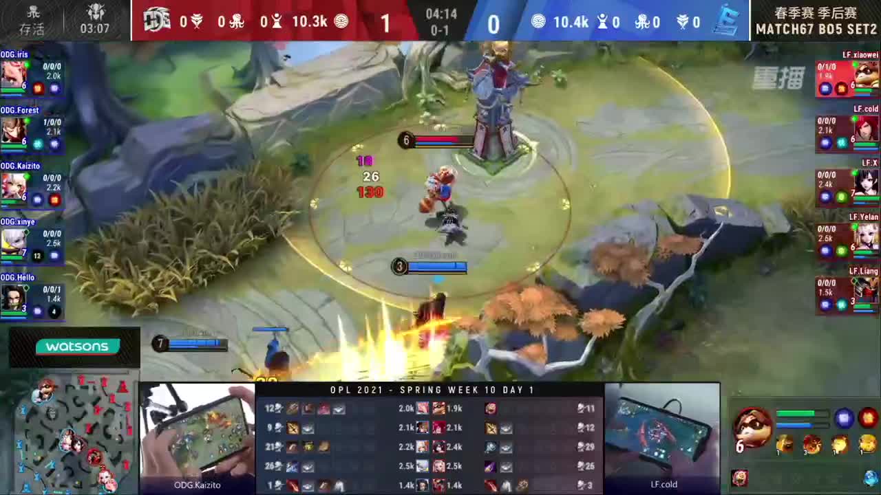 【有梦当燃】2021OPL春季赛季后赛 第1段