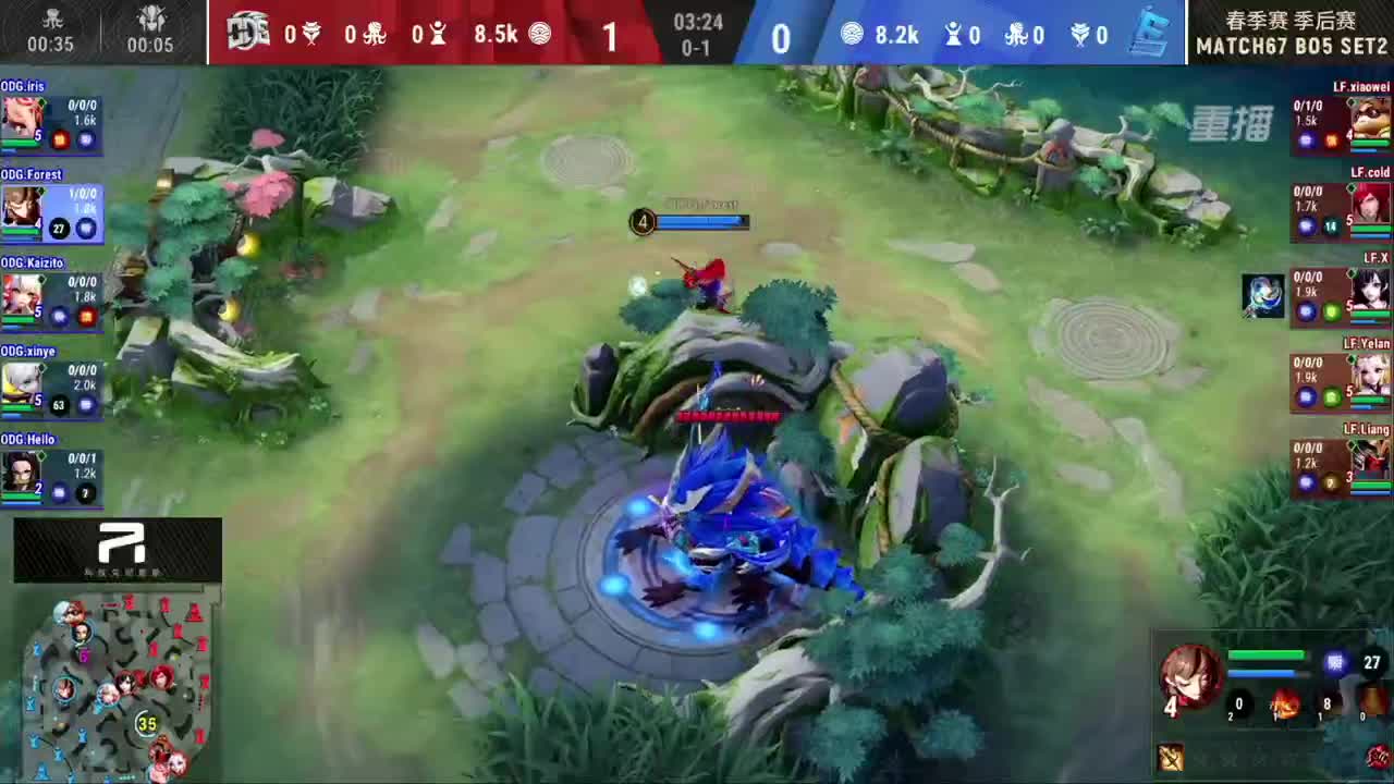 【有梦当燃】2021OPL春季赛总决赛 第2段