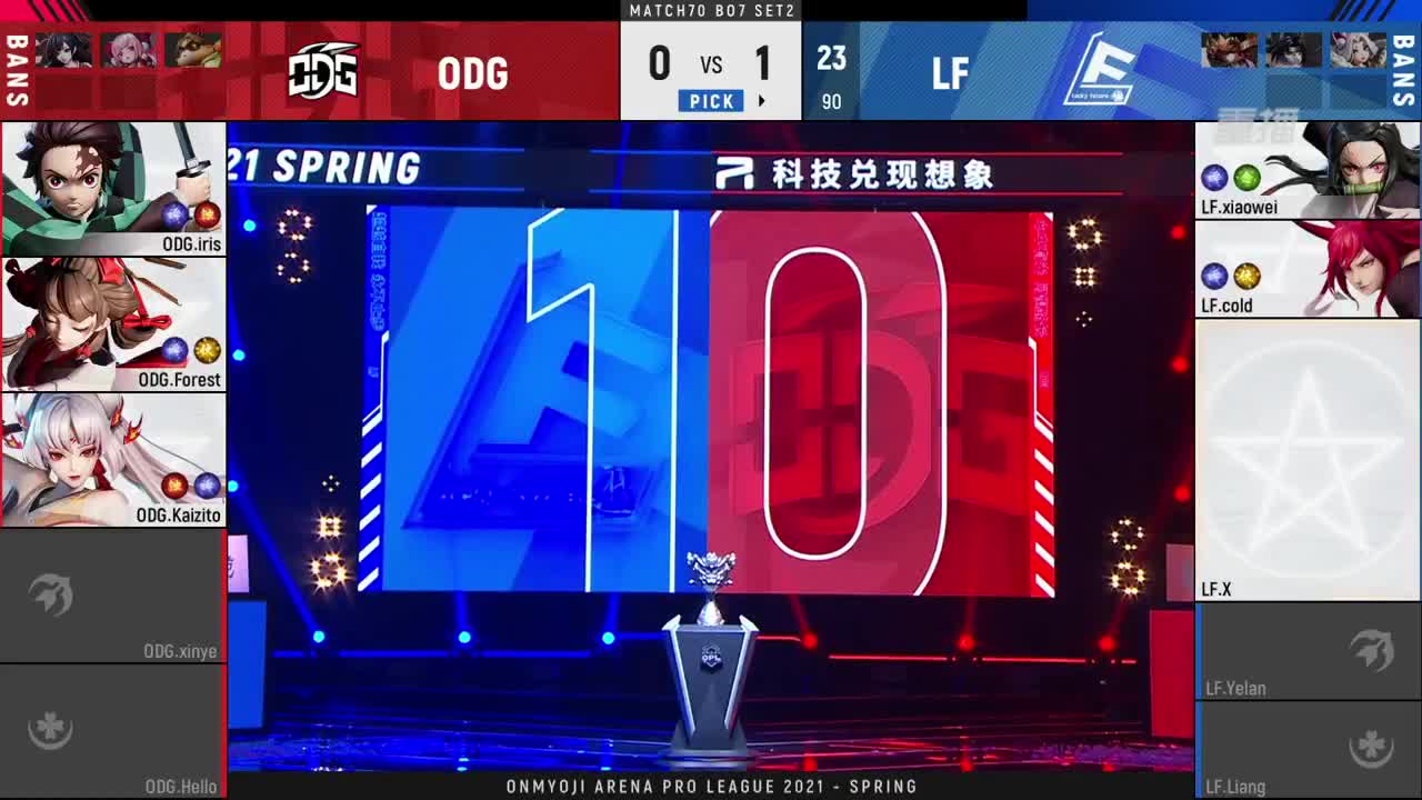 【有梦当燃】2021OPL春季赛总决赛 第1段