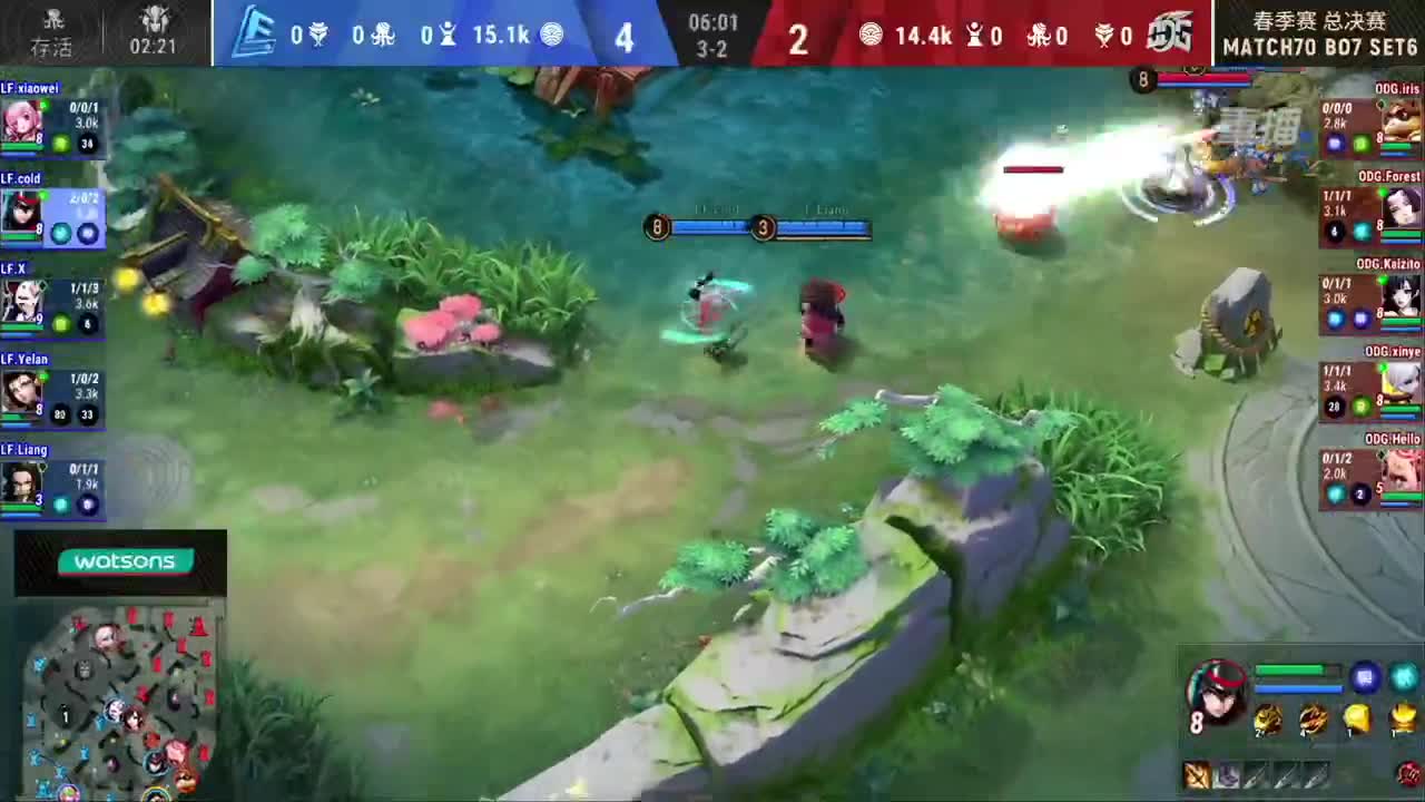 【有梦当燃】2021OPL春季赛总决赛 第1段