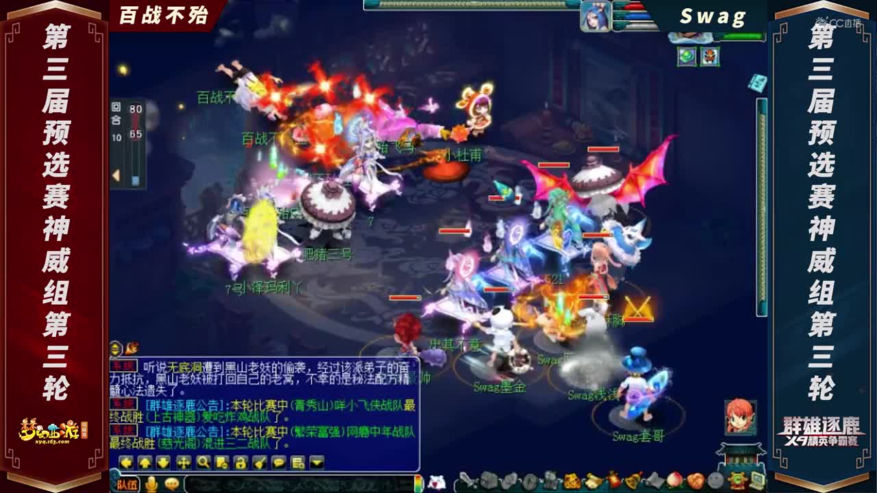 【2021群雄逐鹿】第三届预选赛神威组第三轮：Swag VS 百战不殆【CC情报站】