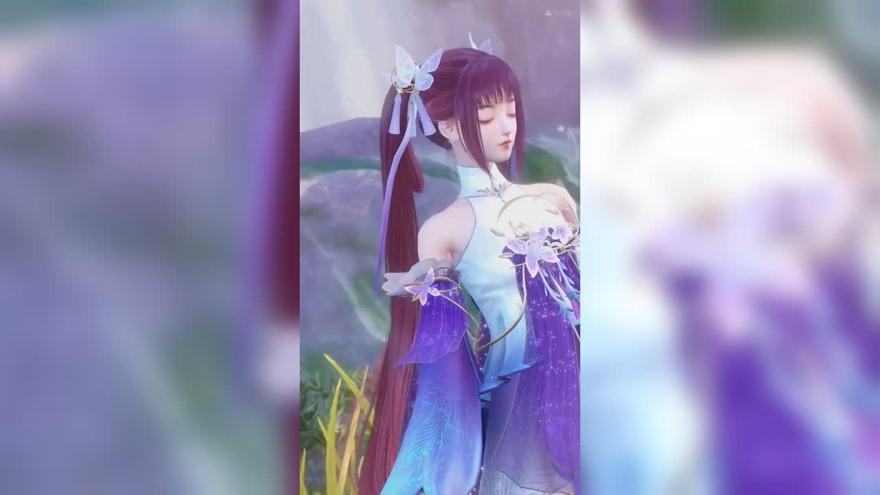 萌异的双马尾