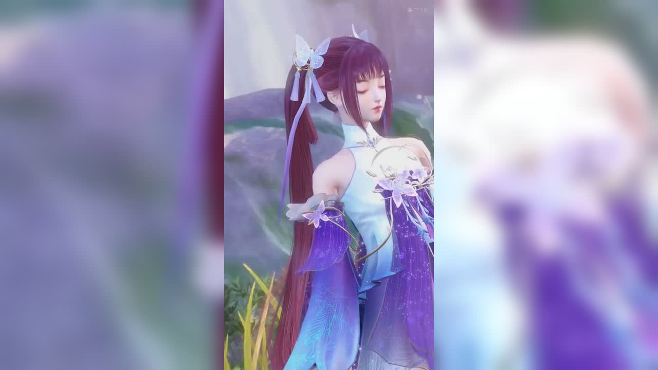 萌异的双马尾
