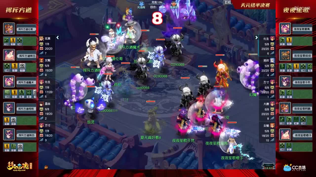 【2021群雄逐鹿】第二届决赛天元组第五轮：夜夜笙歌VS挥斥方遒【CC情报站】