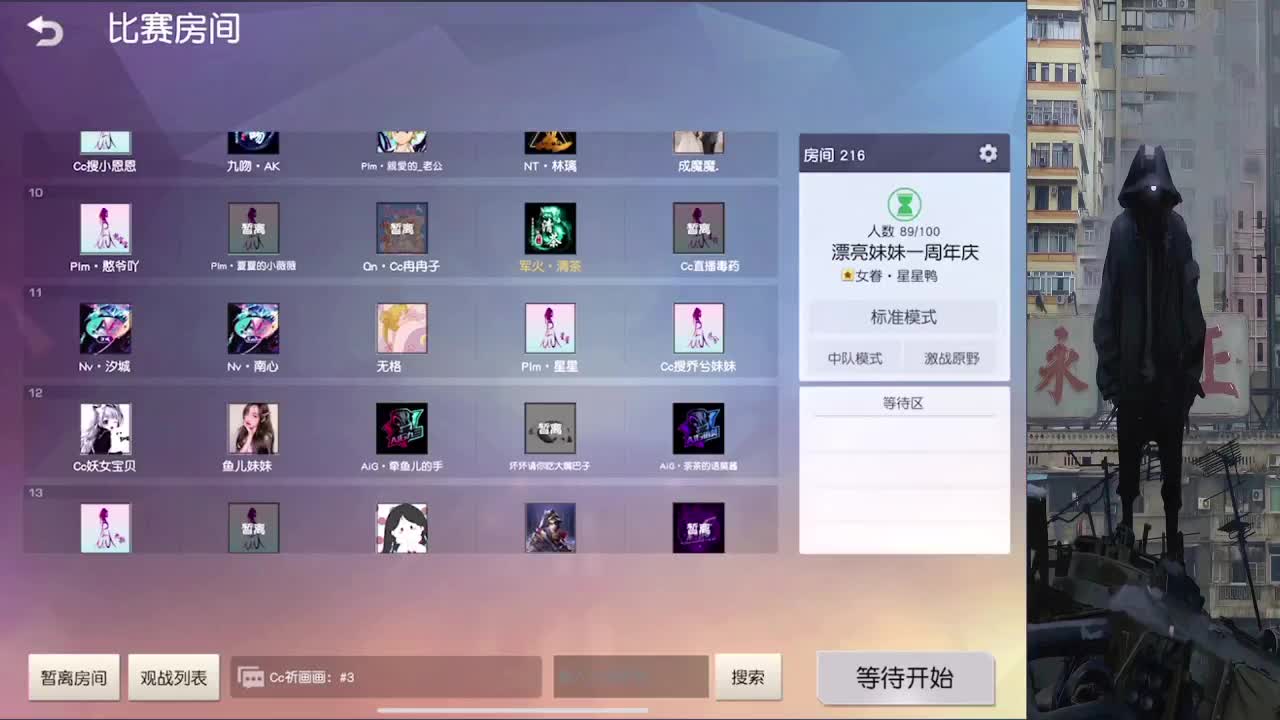 漂亮妹妹一周年