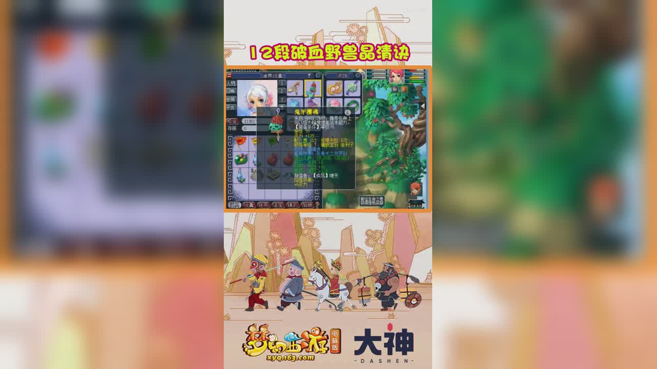 12段破血野兽晶清诀