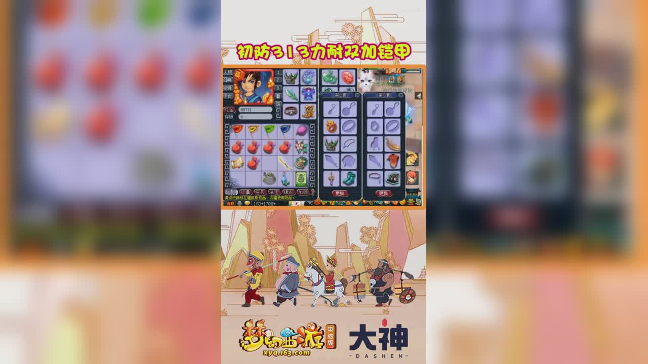 初防313力耐双加铠甲