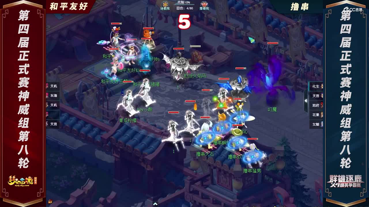 【2021群雄逐鹿】第四届正式赛神威组第八轮：和平友好 VS 撸串【CC情报站】