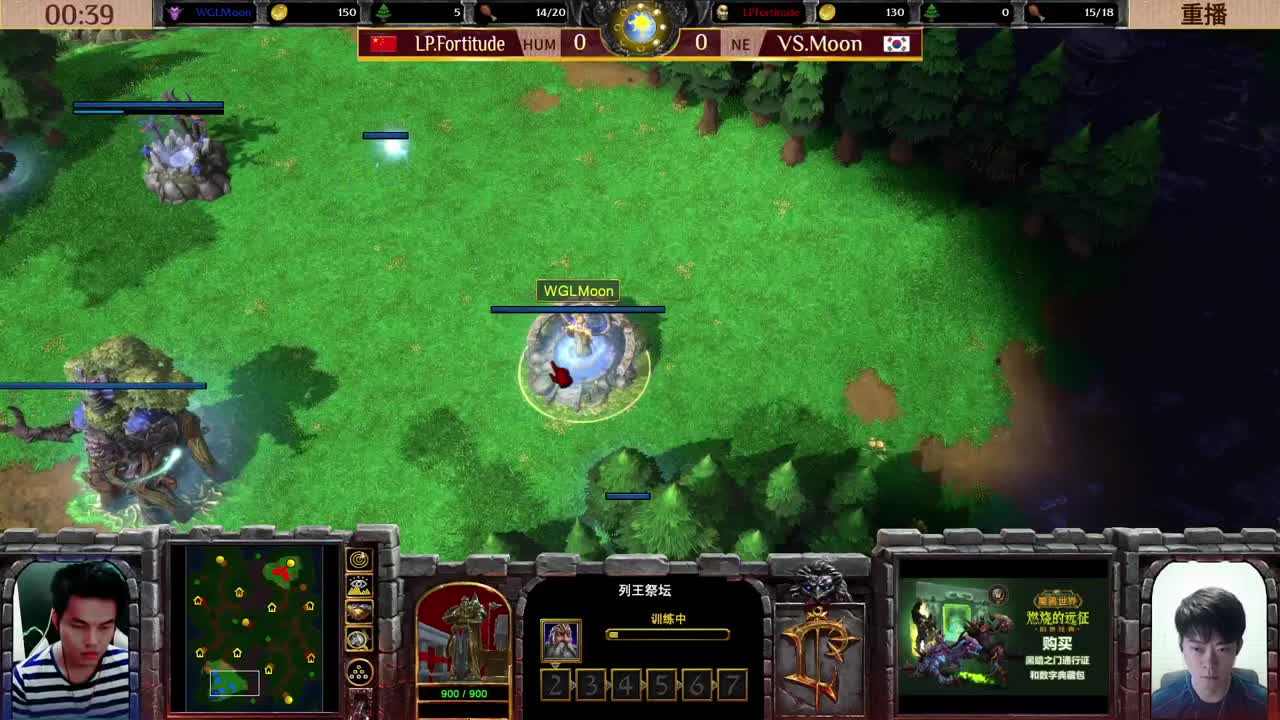 直播：黄金联赛夏季赛小组赛 第1段