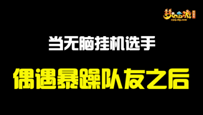 当无脑挂机选手，偶遇一群暴躁队友之后~