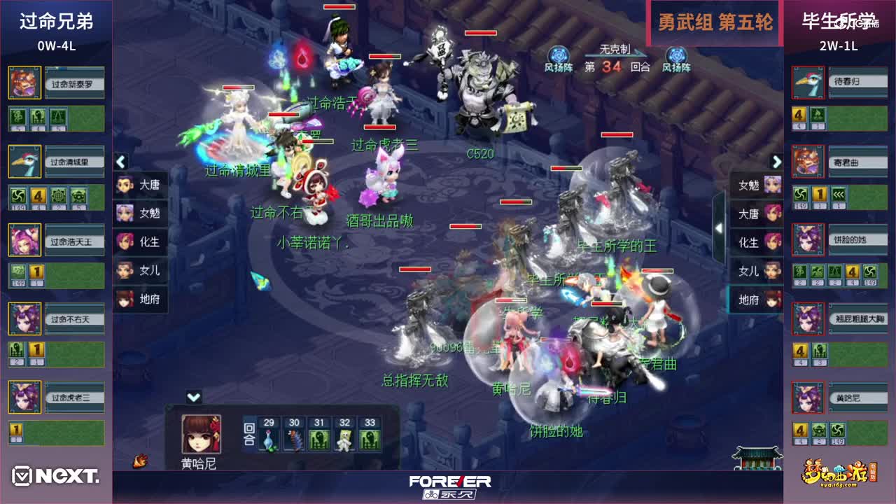 【三界之星邀请赛-春季赛】勇武组小组赛第五轮：毕生所学VS过命兄弟