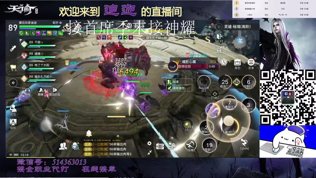 流光神耀-接全职业神耀托管 第1段