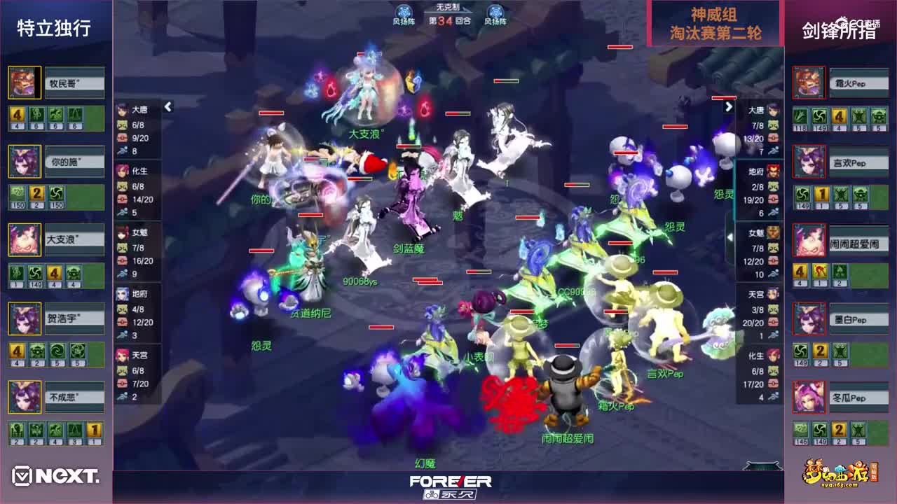 【三界之星邀请赛-春季赛】神威组淘汰赛第二轮：剑锋所指VS特立独行