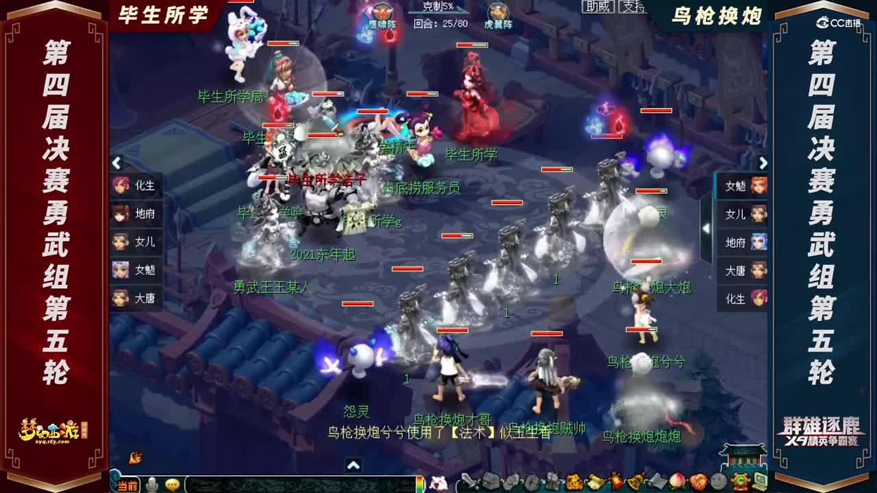 【2021群雄逐鹿】第四届决赛勇武组第五轮：毕生所学 VS 鸟枪换炮【CC情报站】