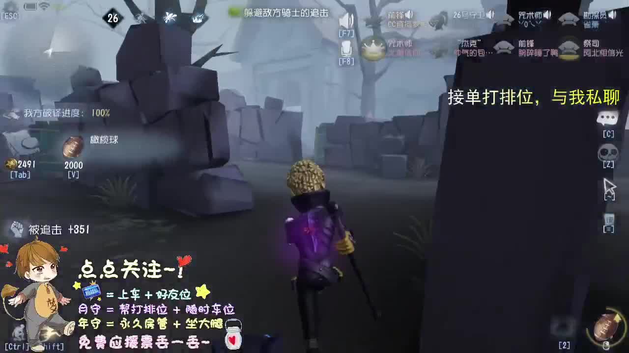 接单子打排位.. 第2段