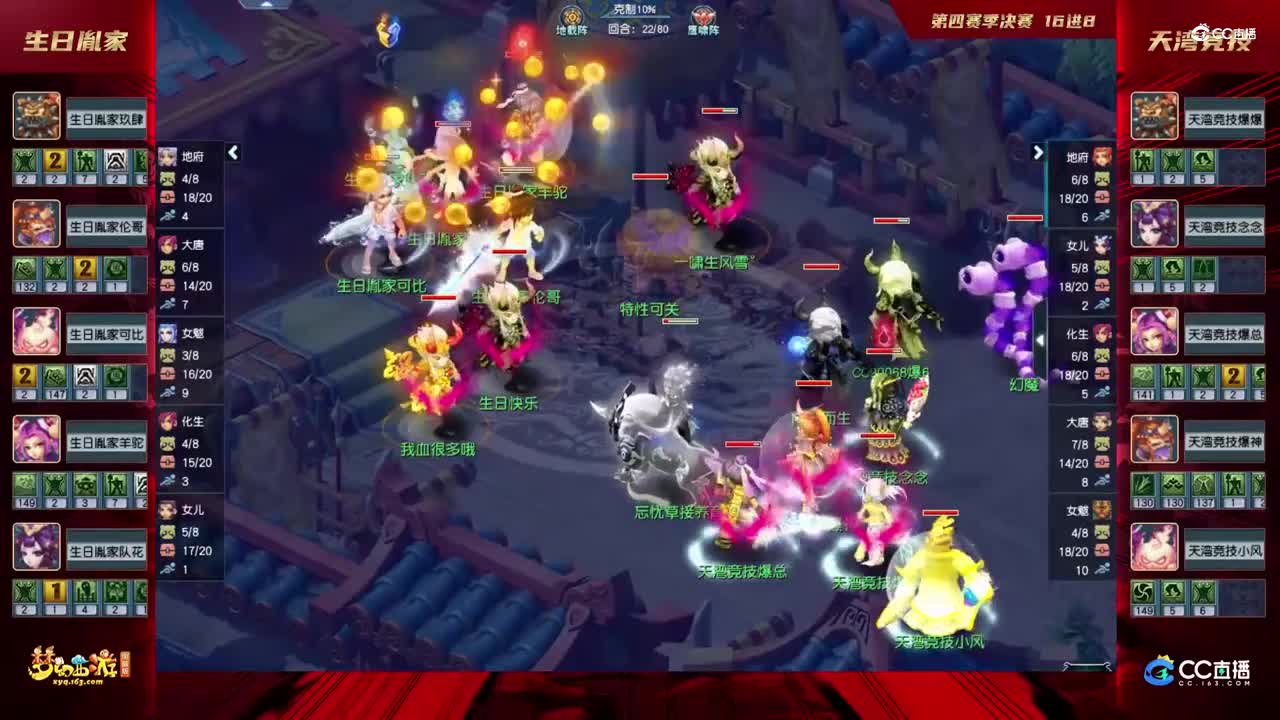 【2021群雄逐鹿】第四届决赛天元组第三轮：天弯竞技VS生日胤家【CC情报站】