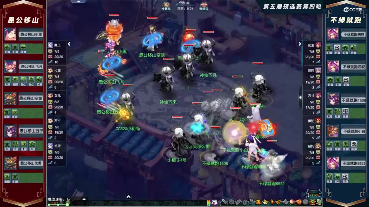 【2021群雄逐鹿】第五届预选赛天元组第四轮：不绿就跑VS愚公移山【CC情报站】