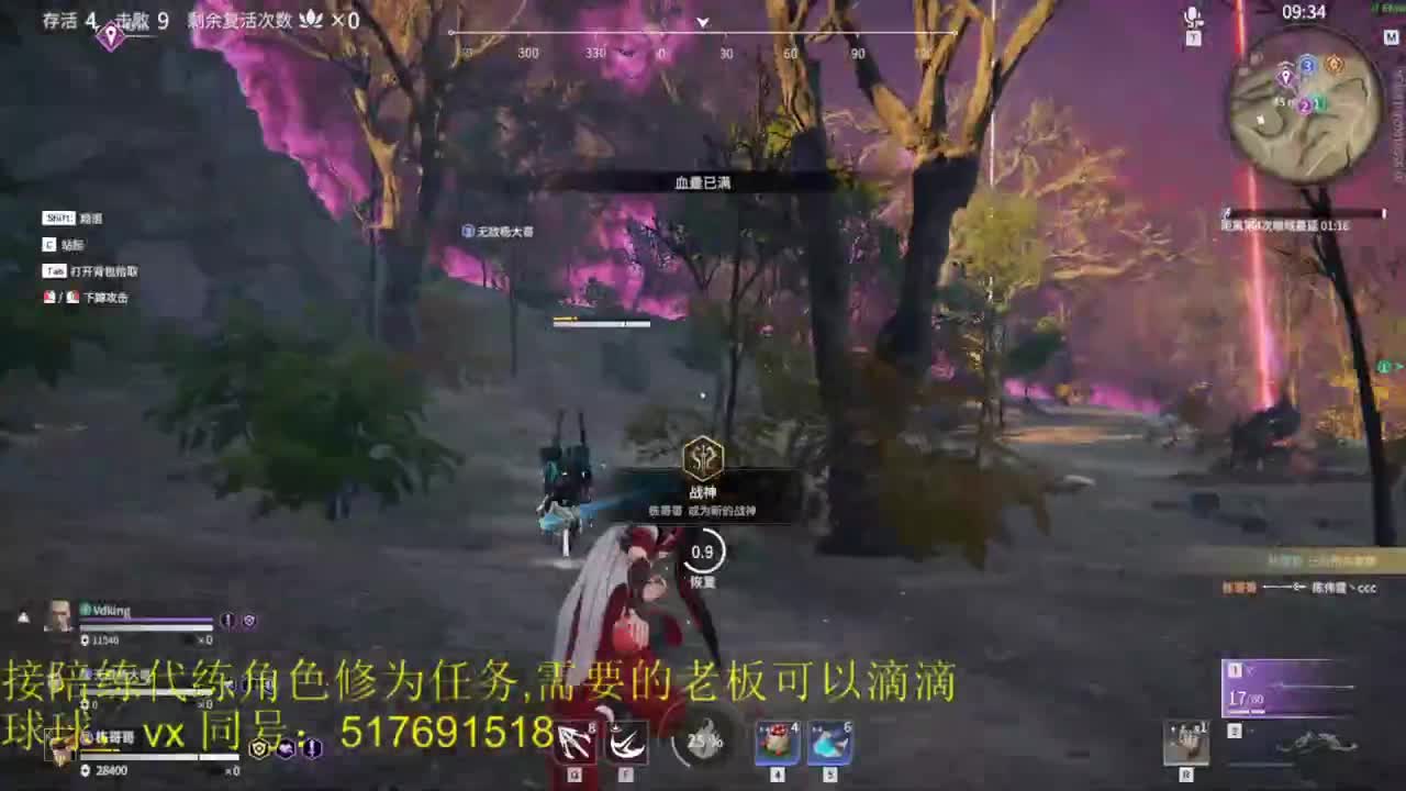 修罗榜10接陪练，代链，修为任务 第1段