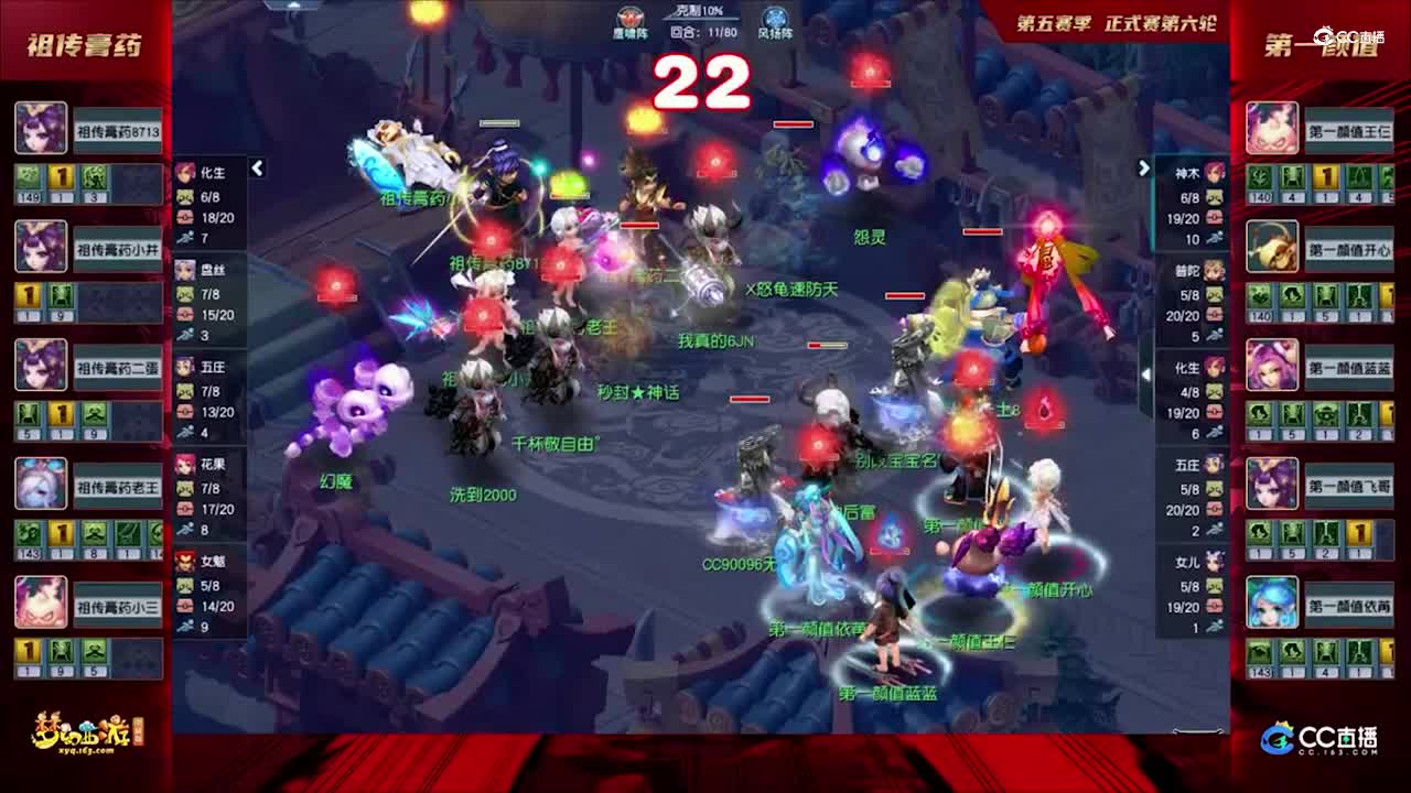 【2021群雄逐鹿】第五届正式赛天元组第六轮：第一颜值VS祖传膏药【CC情报站】