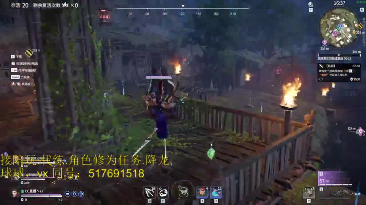 多测前10接陪玩,代链,修为任务,屠龙 第1段