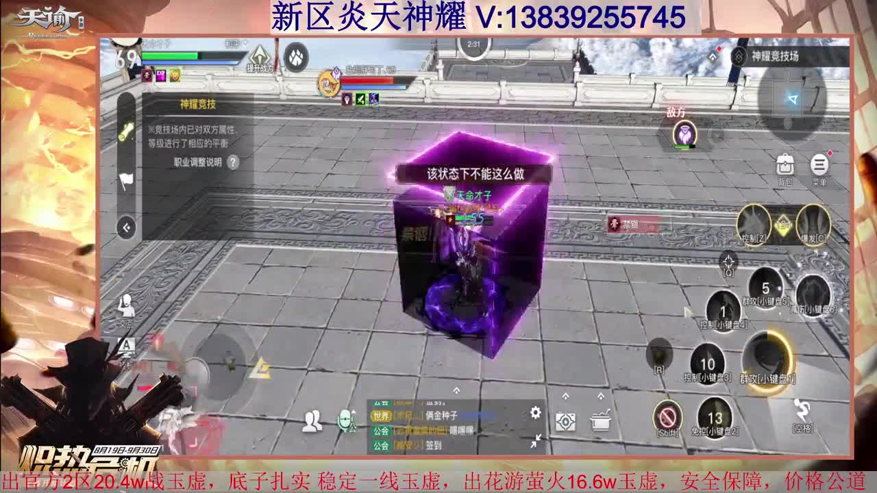 圣堂神耀 低价接全职业神耀王者 接天谕一切业务 第3段
