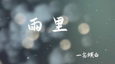 雨里