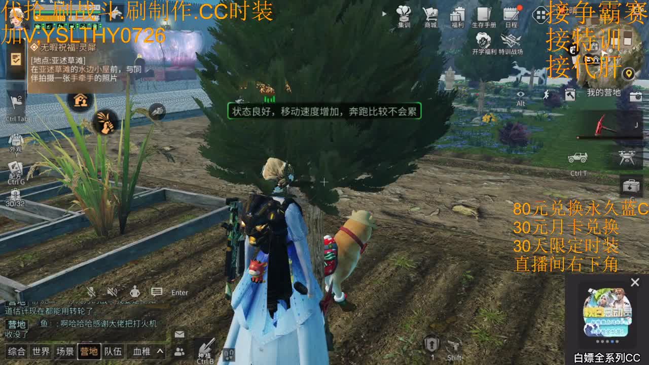 5元兑换永久宠物CC时装 第1段