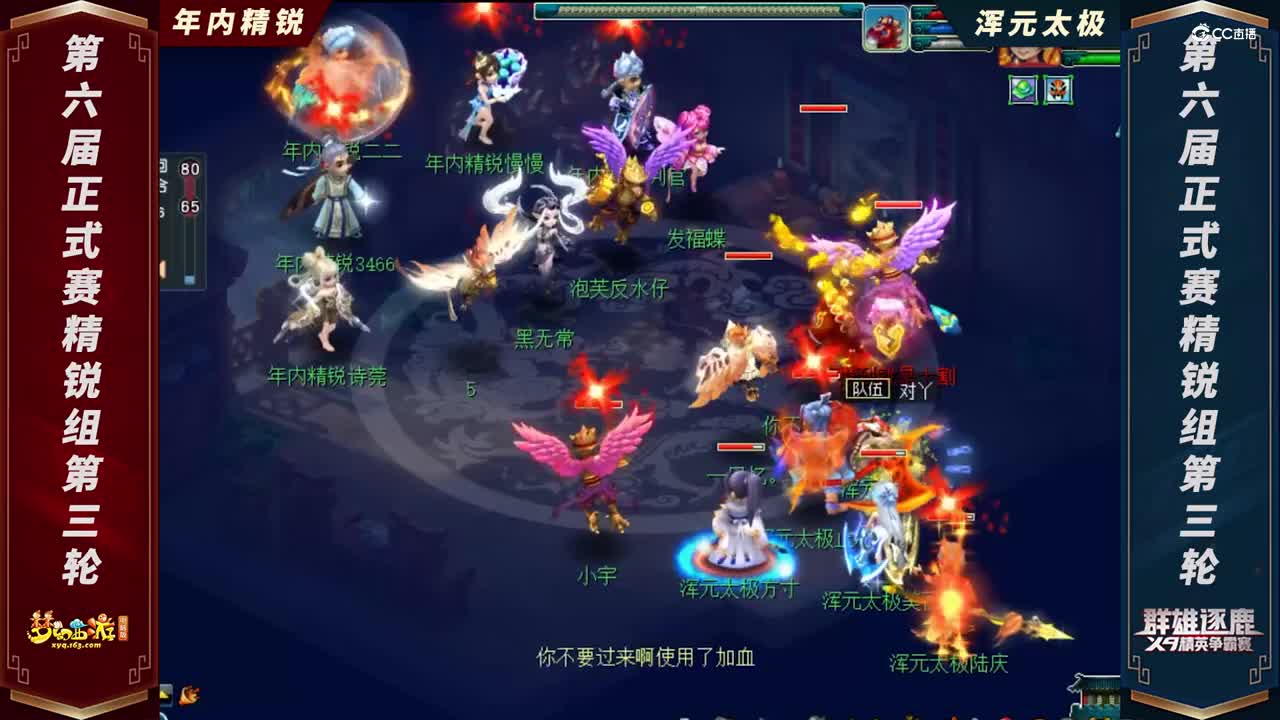 【2021群雄逐鹿】第六届正式赛精锐组第三轮：浑元太极 VS 年内精锐【CC情报站】
