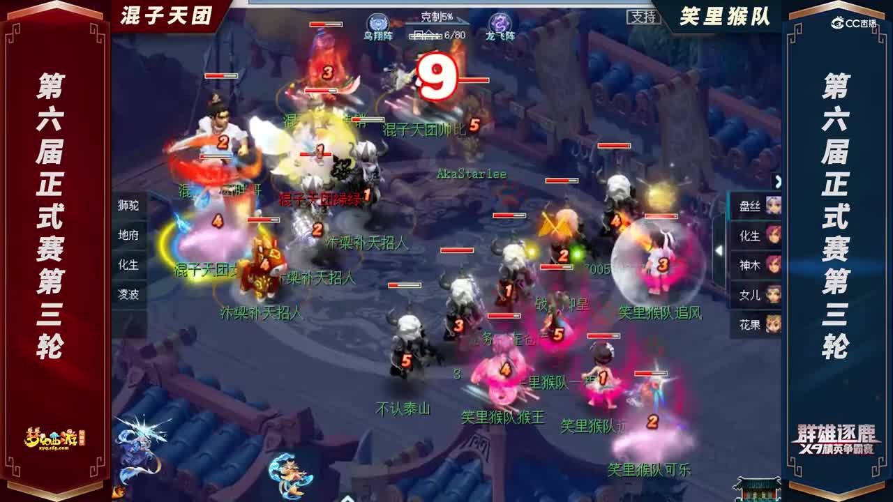 【2021群雄逐鹿】第六届正式赛天元组第三轮：笑里猴队VS混子天团【CC情报站】