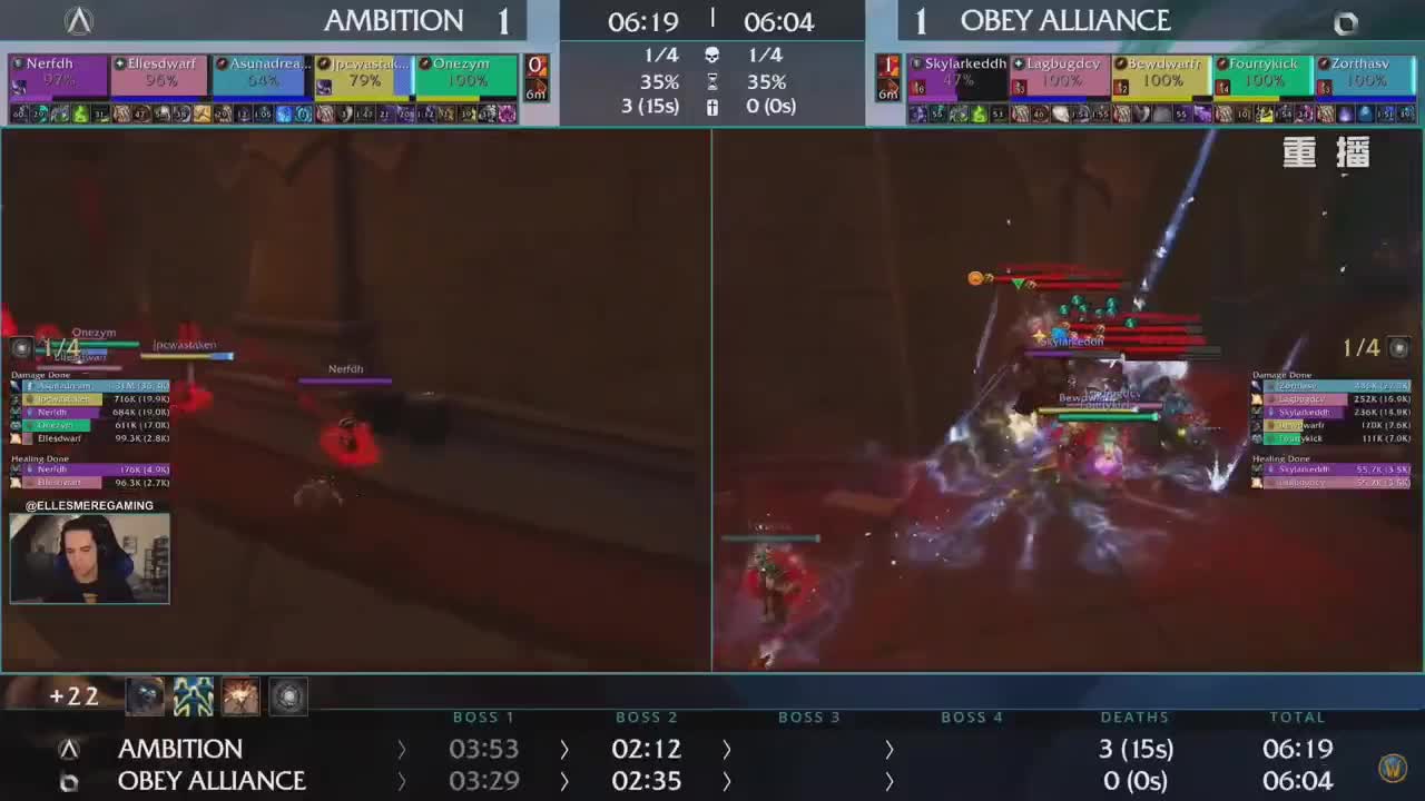 MDI史诗钥石地下城国服决赛 第1段