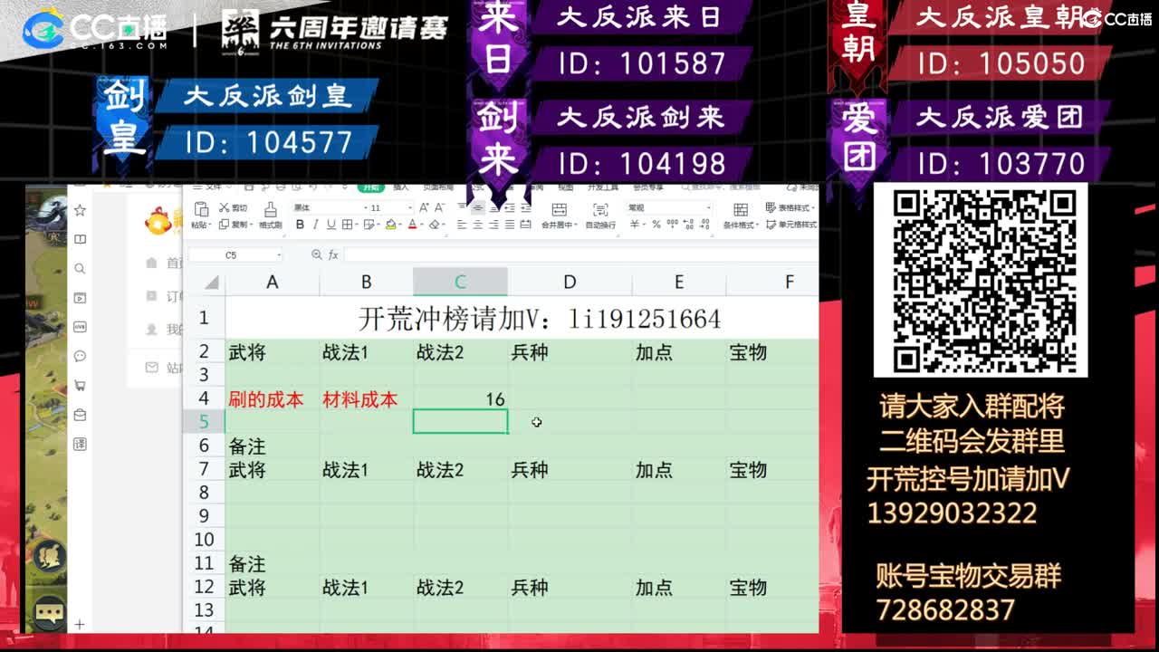 今晚主题（配将）配将问题直接问 第2段