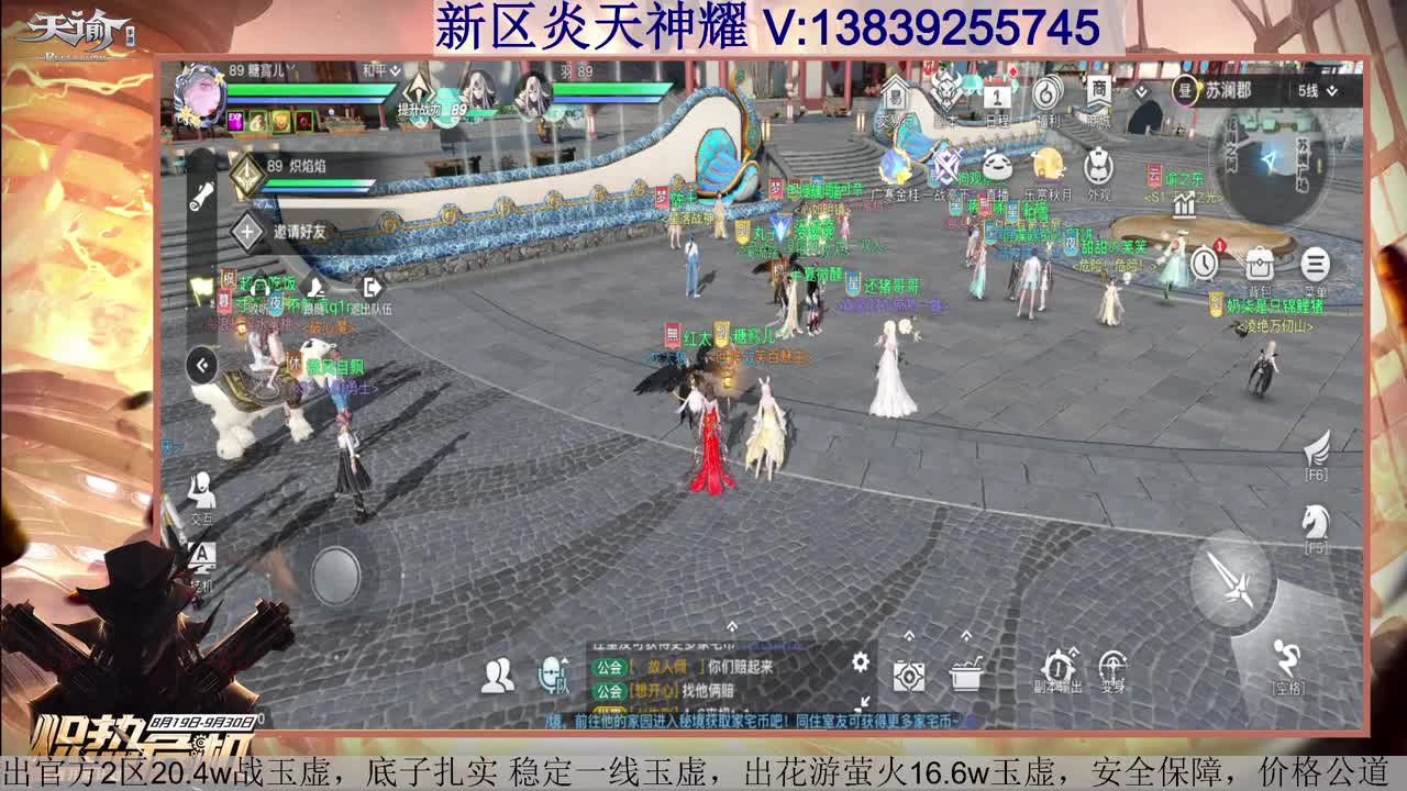 玉虚神耀 接全职业神耀王者 接一单全托 天谕一切业务 第2段