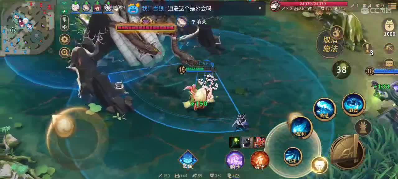 国服顶尖女选手在线教学 carry全场 第3段