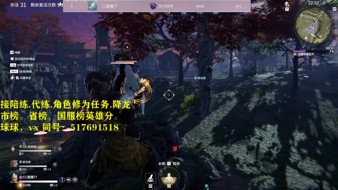 多测榜前10接陪练，代链，屠龙，修为任务,省榜，国服榜英雄分。 第3段