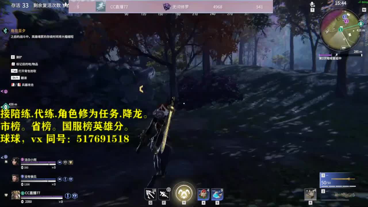 多测榜前10接陪练，代链，屠龙，修为任务,省榜，国服榜英雄分。 第2段