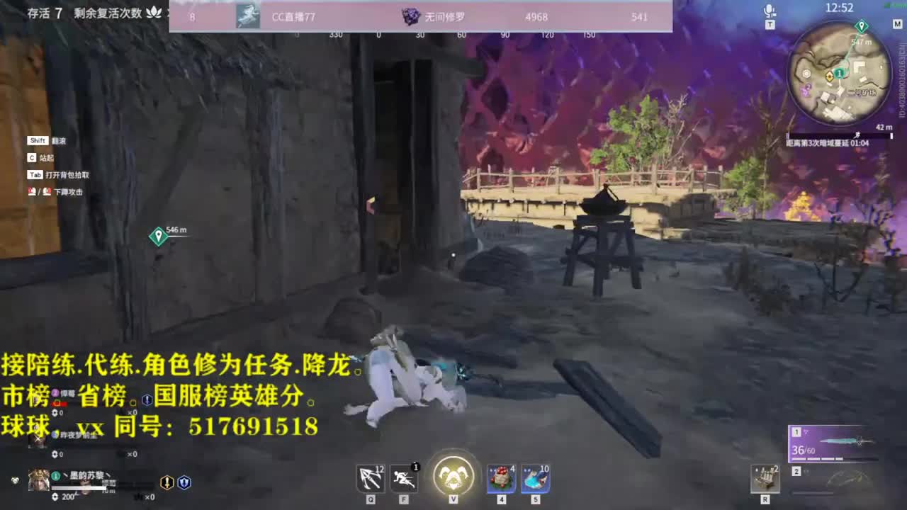 多测前10接陪链，带链.修为任务.图龙,角色分. 第4段