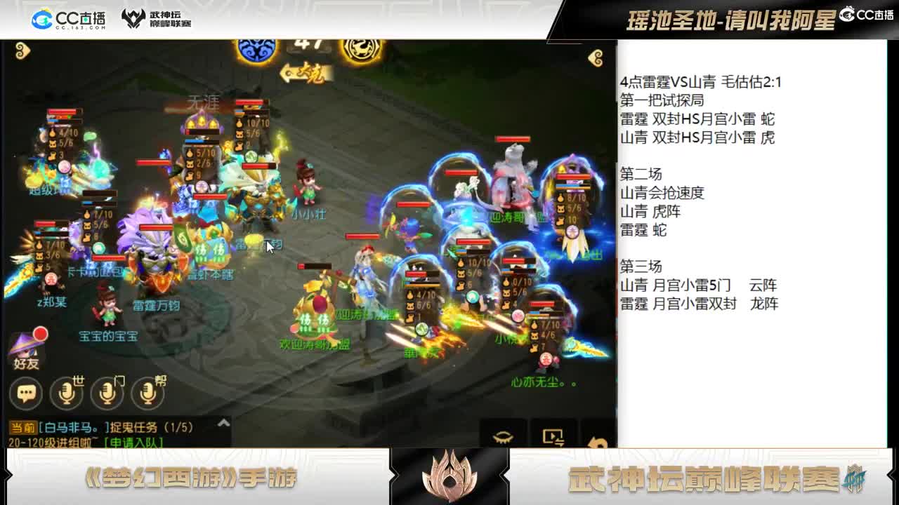 解说下雷霆VS山青~ 第2段