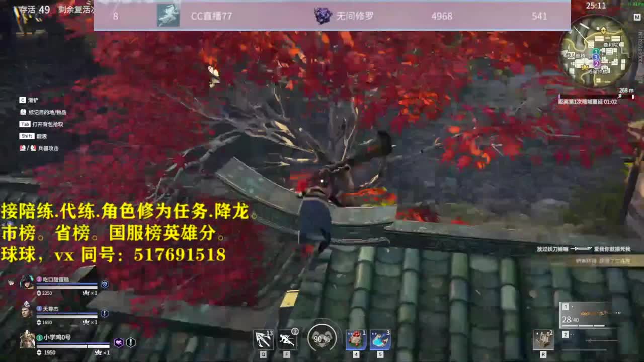 接陪链，带链,修为任务.图龙,角色分. 第1段