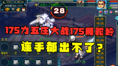 梦幻西游：175力五庄擂台遇到强P自己的敌人，誓要复仇，结局还是被吊打！