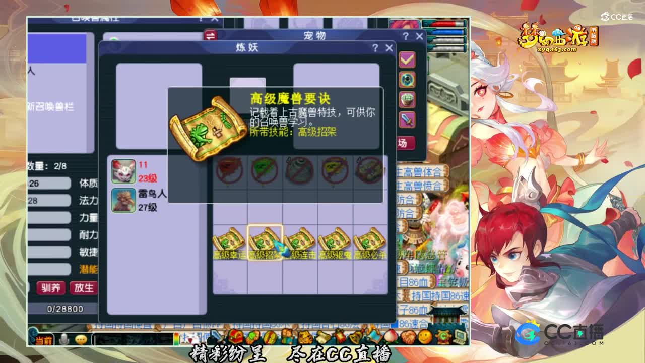 【打书炼妖】这么厉害的11技能魔化童子打书【CC情报站】