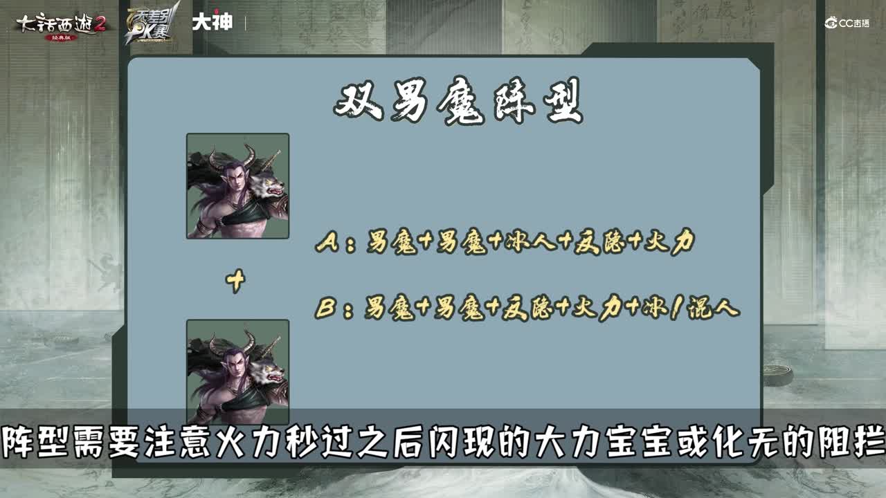 PK常用队型解析