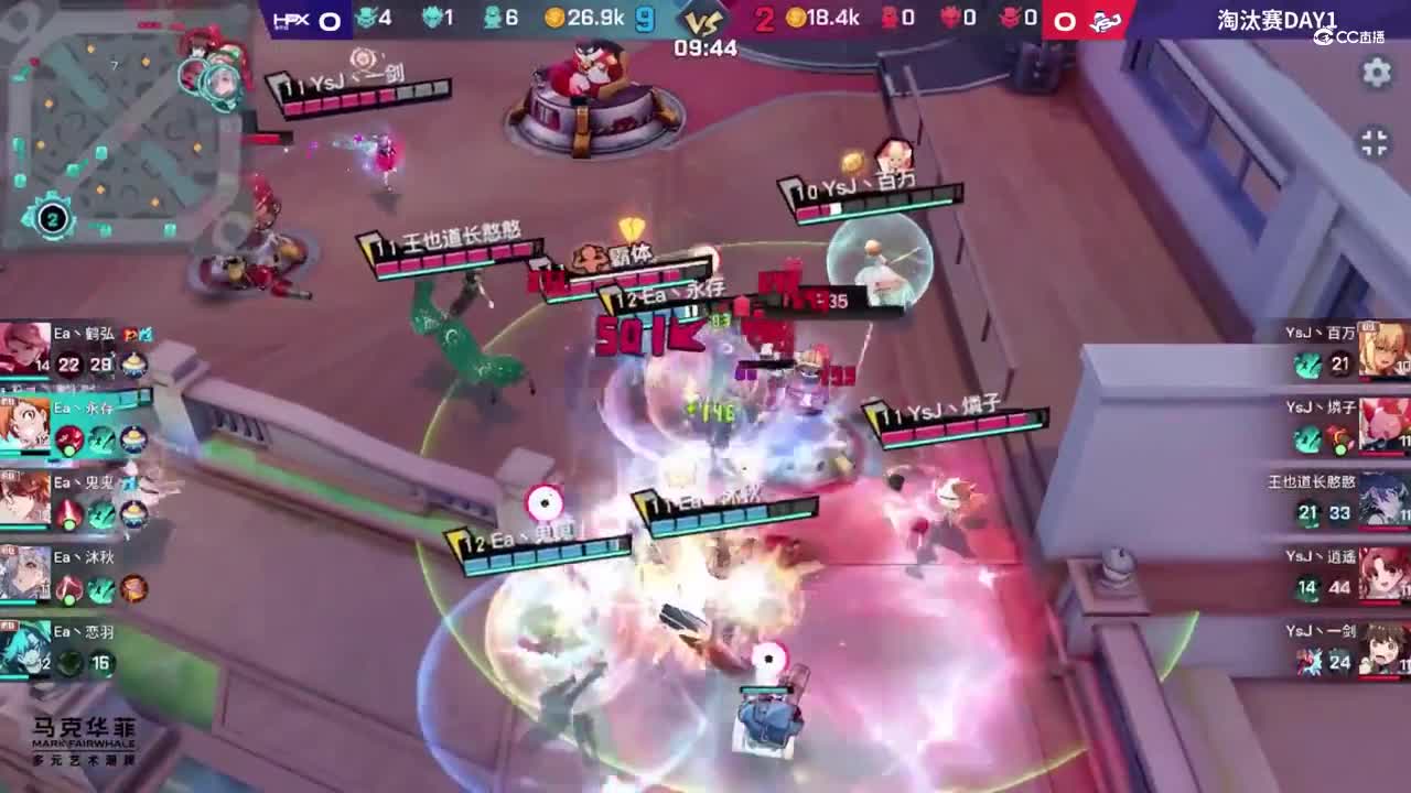 【NeXT冬季赛】《非人学园》S8QwQ杯赛 淘汰赛Day1  海平线 VS 益生菌