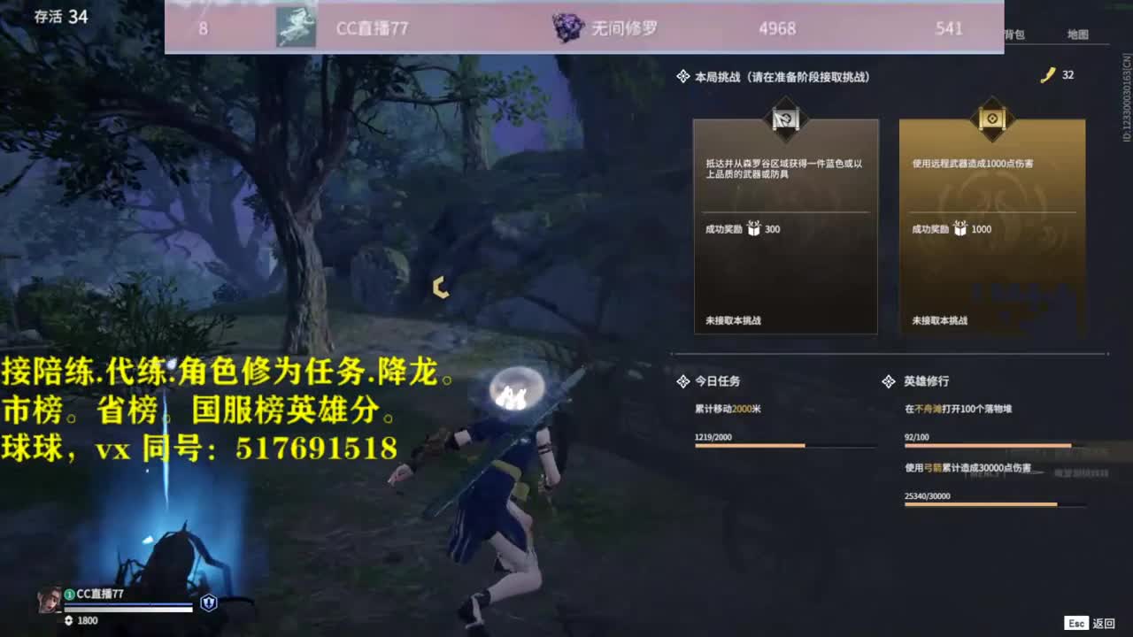 接！陪连，带连，屠龙，修为
