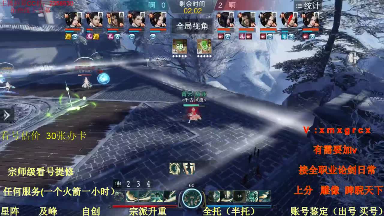 新手导师  看号 提修 账号估价  托管 第2段